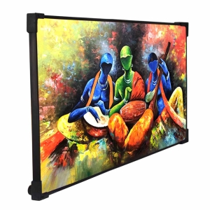 FURNATO | Painting of Musicians | Artistic Painting | with Long Lasting UV Coated MDF Framing | Laminated | Home Decor