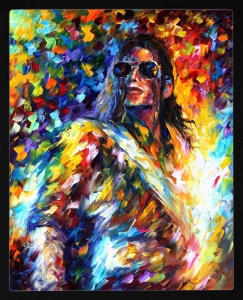 PIPILIKA® Home Decor | Art:-198128 | Michael Jackson Painting Picture | 12 inch X 15 inch | With 1 Inch Framing | Wall Decor Painting